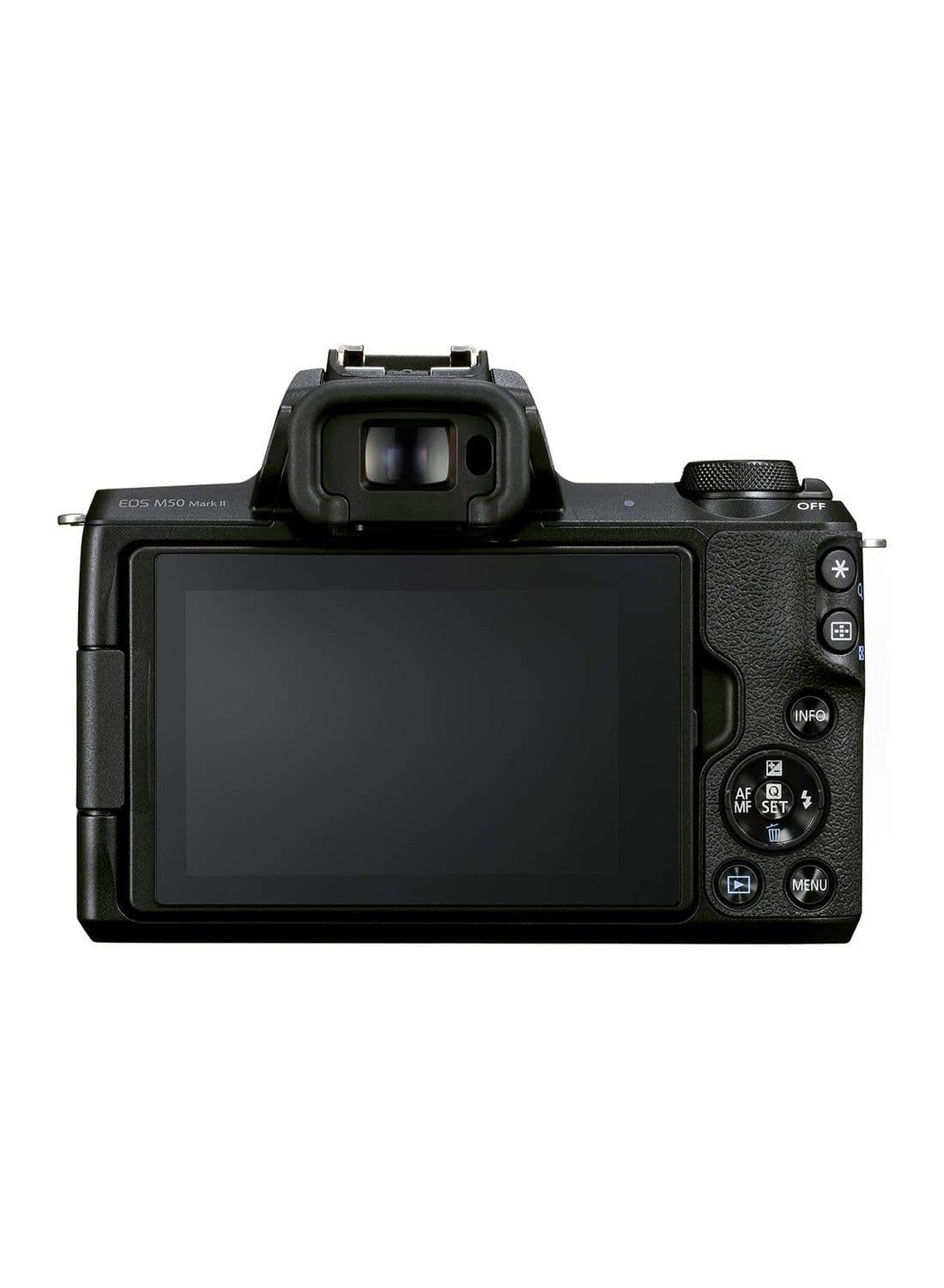 EOS M50 Mark II Mirrorless Digital Camera With 15-45mm Lens Black 2