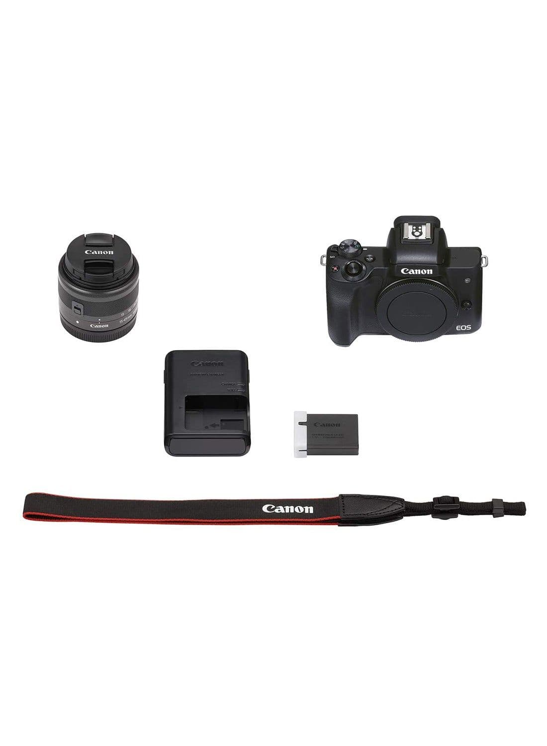 EOS M50 Mark II Mirrorless Digital Camera With 15-45mm Lens Black 6