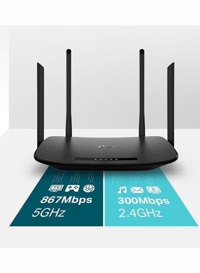 Archer VR300 AC1200 Wireless VDSL/ADSL Modem Router Black 2
