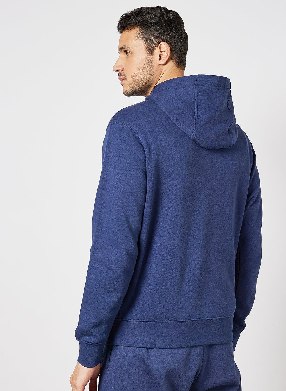 Sportswear Club Graphic Hoodie Blue 1